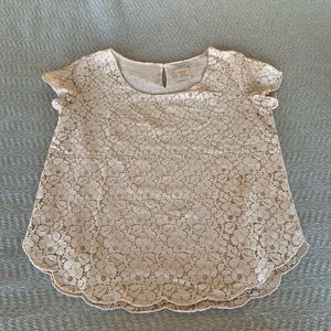 ‼️ SALE ‼️ Talula cream tee